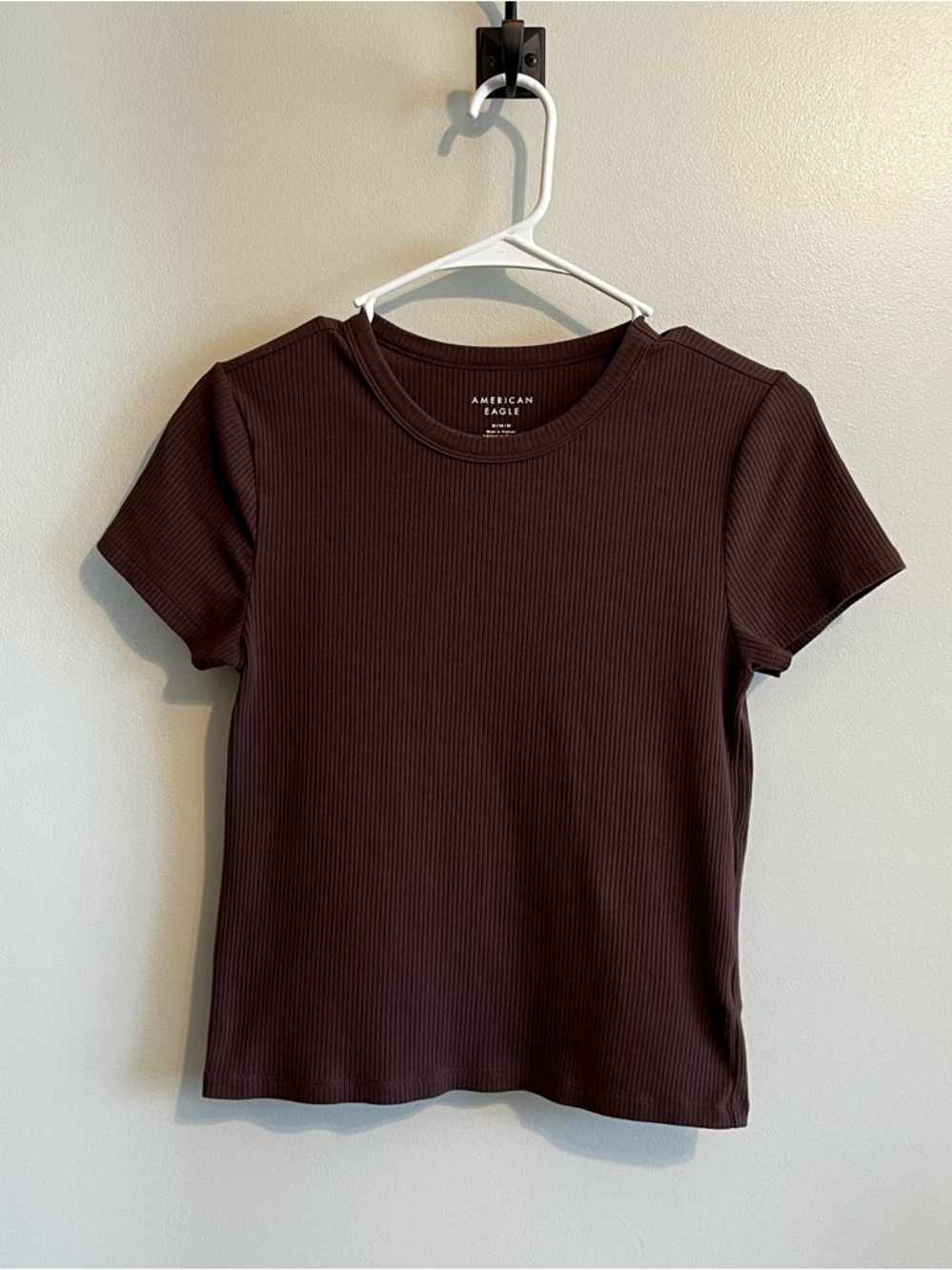 AE Ribbed Hey Baby Tee